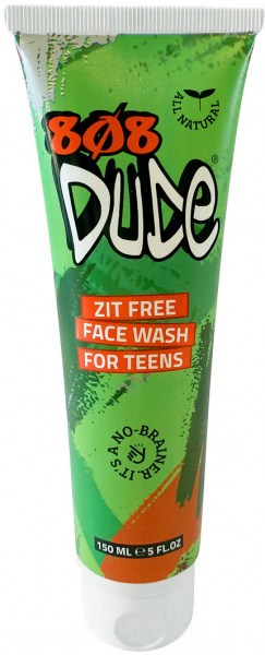 808 Dude Organic Zit Free Face Wash for Teens 150ml