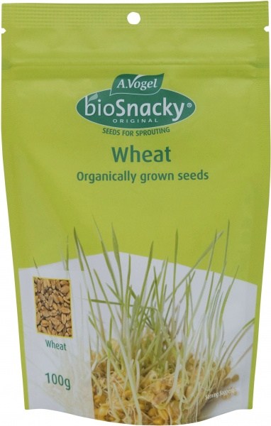 A.Vogel BioSnacky Wheat Sprouting Seeds 100g REPLACE 78279