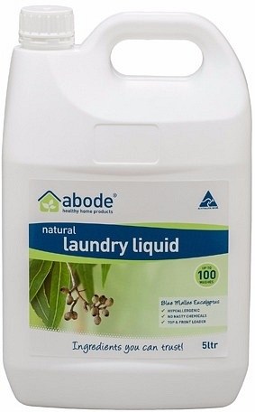 Abode Natural Laundry Liquid Blue Mallee Eucalyptus 5L