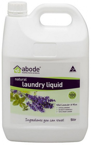 Abode Natural Laundry Liquid Wild Lavender & Mint 5L REPLACE 813012