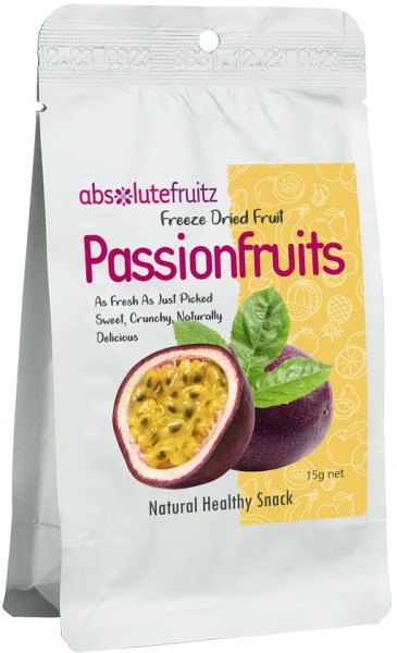 Absolutefruitz Freeze Dried Passionfruits 15g
