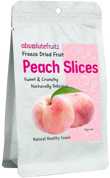 Absolutefruitz Freeze Dried Peaches 35g
