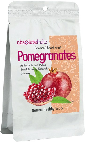 Absolutefruitz Freeze Dried Pomegranates 15g