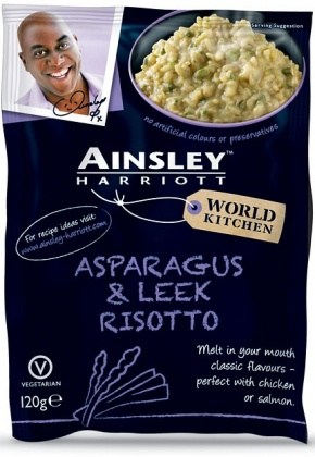 Ainsley Harriott Asparagus & Leek Risotto 120g