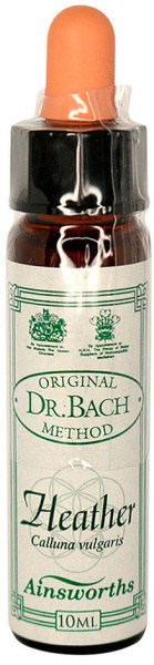 AINSWORTHS Original Dr. Bach Method Flower Essence Heather 10ml