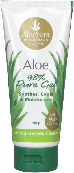 Aloe Vera Aloe 98% Pure Gel Tube 100g