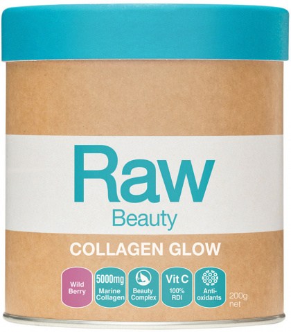 AMAZONIA RAW Beauty Collagen Glow Wild Berry 200g