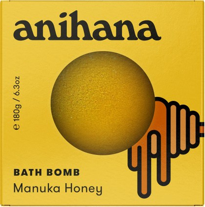 Anihana Bath Bomb Melt Manuka Honey 180g