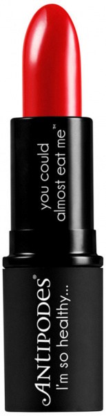 ANTIPODES Moisture-Boost Natural Lipstick Forest Berry Red 4g