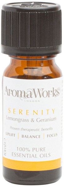 AROMAWORKS 100% Pure Essential Oil Blend Serenity 10ml