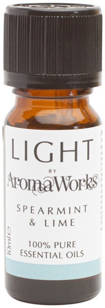 AROMAWORKS LIGHT 100% Pure Essential Oil Blend Spearmint & Lime 10ml