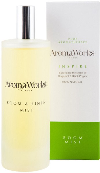 AROMAWORKS Room & Linen Mist Inspire 100ml