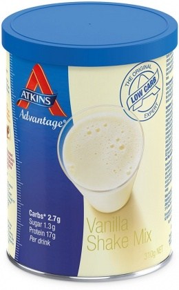Atkins Shake Mix - Vanilla 2x310g