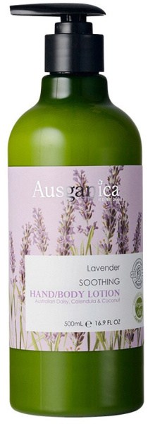 AUSGANICA Organic Lavender Soothing Hand/Body Lotion 500ml