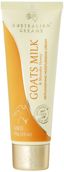 AUSTRALIAN CREAMS MK II Goats Milk Replenishing Moisturising Cream with Manuka Honey 100g