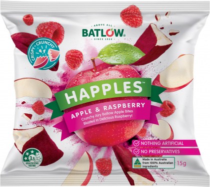Batlow Happles Apple & Raspberry  10x15g