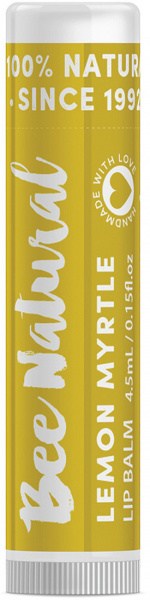 BEE NATURAL Lip Balm Stick Lemon Myrtle 4.5ml
