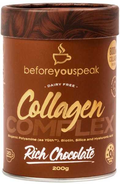 BEFORE YOU SPEAK Collagen Complex Rich Chocolate 200g