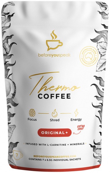 BEFORE YOU SPEAK Thermo Coffee Original + Extra Shot 6.5g x 7 Pack