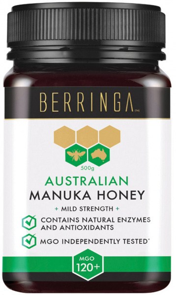 BERRINGA Australian Manuka Honey Mild Strength (MGO 120+) 500g