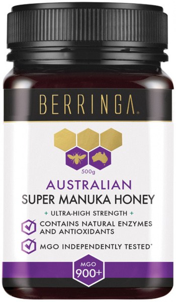 BERRINGA Australian Super Manuka Honey Ultra-High Strength (MGO 900+) 500g