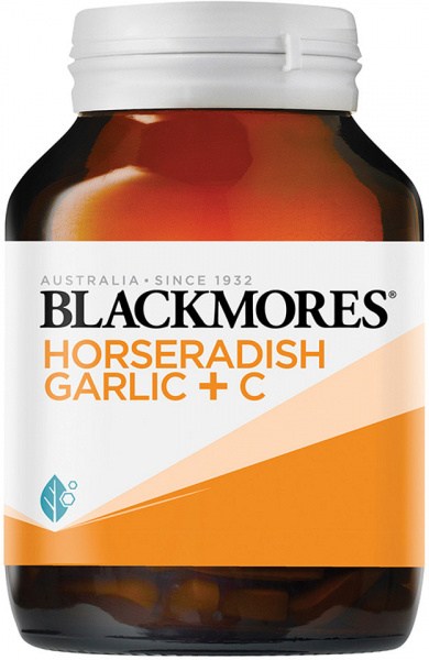 BLACKMORES Horseradish Garlic + C 90t