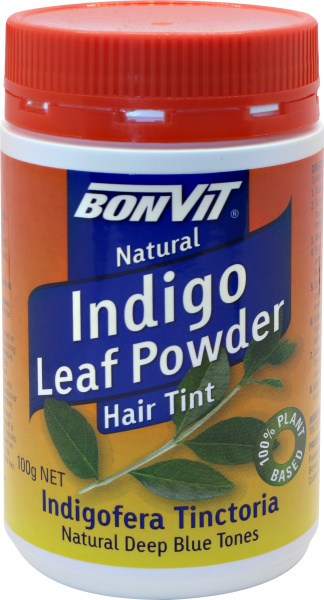 Bonvit Henna Leaf Powder Indigo Hair Tint 100g