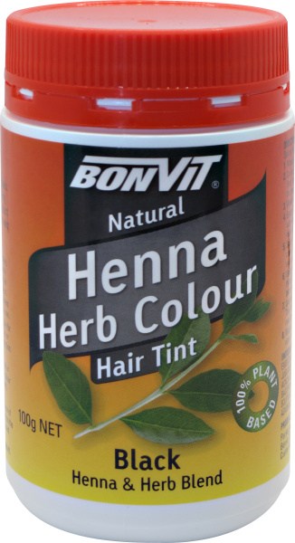 Bonvit Henna Powder Black 100g