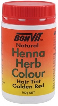 Bonvit Henna Powder Golden Red 100g