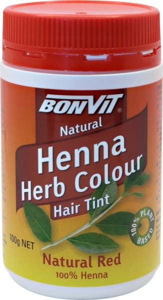 Bonvit Henna Powder Natural Red 100g