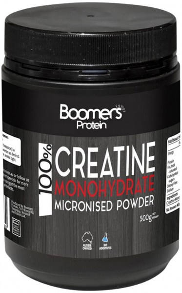 BOOMERS 100% Creatine Monohydrate (Micronised) Powder 500g
