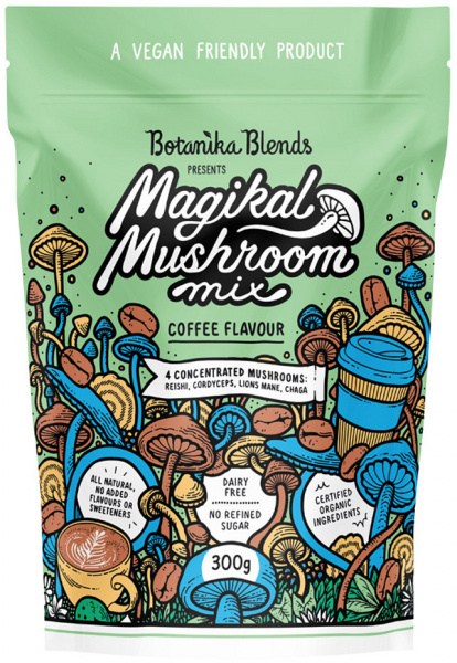 BOTANIKA BLENDS Magikal Mushroom Mix Coffee 300g