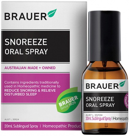 BRAUER SnoreEze Oral Spray 20ml