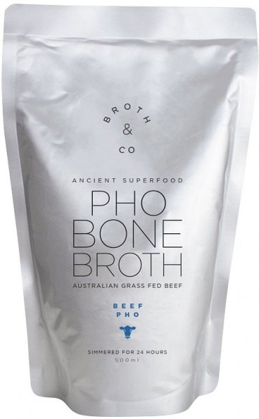 Broth & Co Beef Pho Bone Broth Liquid 500ml