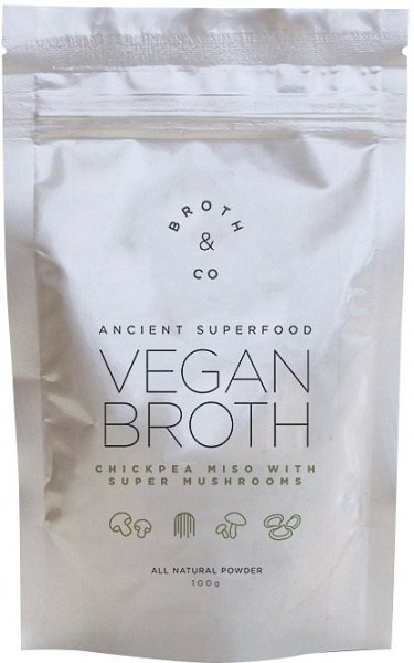 Broth & Co Vegan Broth Chickpea Miso w/Super Mushrooms Powder 100g