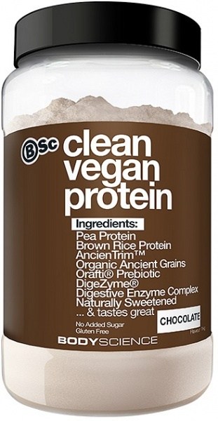 BSc Clean Vegan Protein Powder Chocolate  1Kg