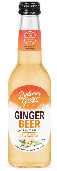 Buderim Ginger Ginger Beer  12x330ml - Sleeved