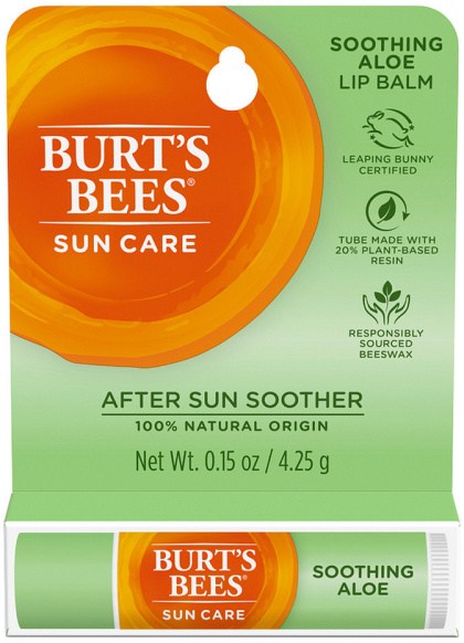 BURT'S BEES Soothing Lip Balm After Sun Soother (Soothing Aloe) 4.25g