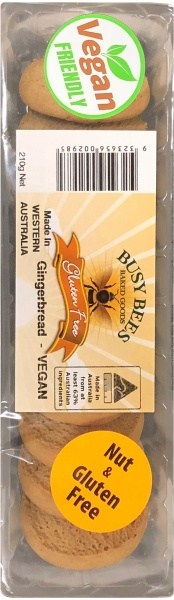 Busy Bees Gluten Free Gingerbread  210g