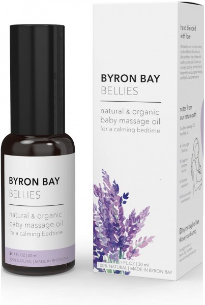 Byron Bay Bellies Natural & Organic Baby Massage Oil  30ml