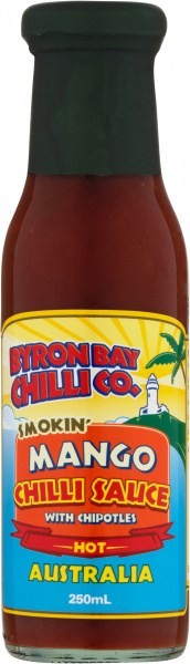 Byron Bay Chilli Smokin Mango Chilli Sauce 250ml