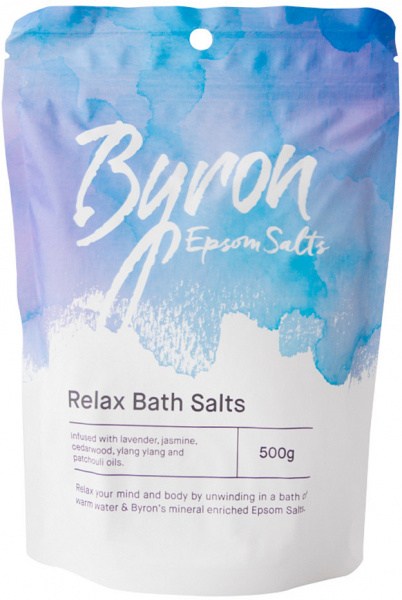 BYRON Epsom Salts Relax Bath Salts 500g