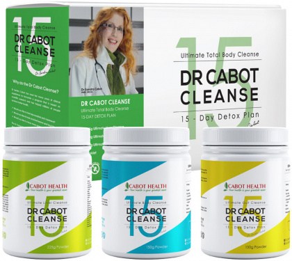 CABOT HEALTH Dr Cabot Cleanse 15 Day Detox Pack