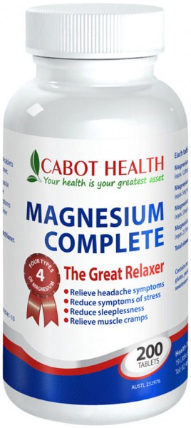 CABOT HEALTH Magnesium Complete 200t