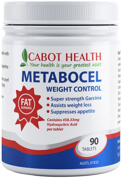 CABOT HEALTH Metabocel (Weight Control) 90t
