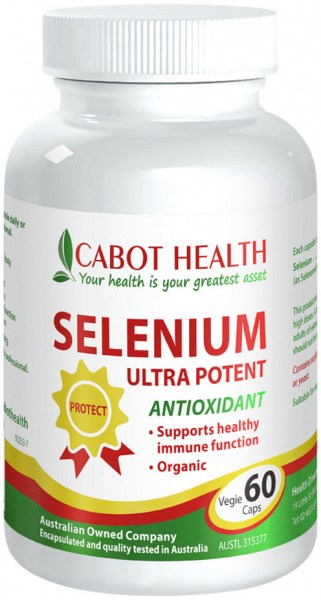 CABOT HEALTH Selenium Ultra Potent 150mcg 60vc