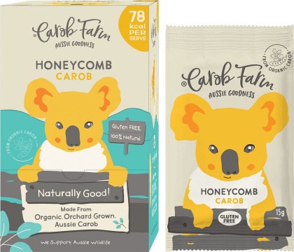 Carob Farm Carob Koala Honeycomb 50x15g