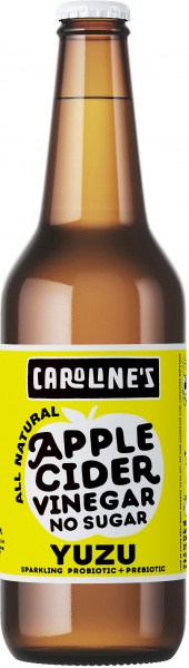 Caroline's Yuzu Apple Cider Vinegar No Sugar Drink 12x330ml