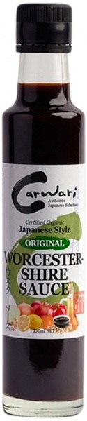 CARWARI Organic Japanese Style Original Worcestershire Sauce 250ml