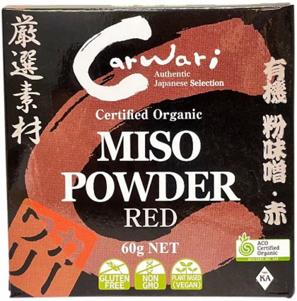 CARWARI Organic Miso Powder Red 60g